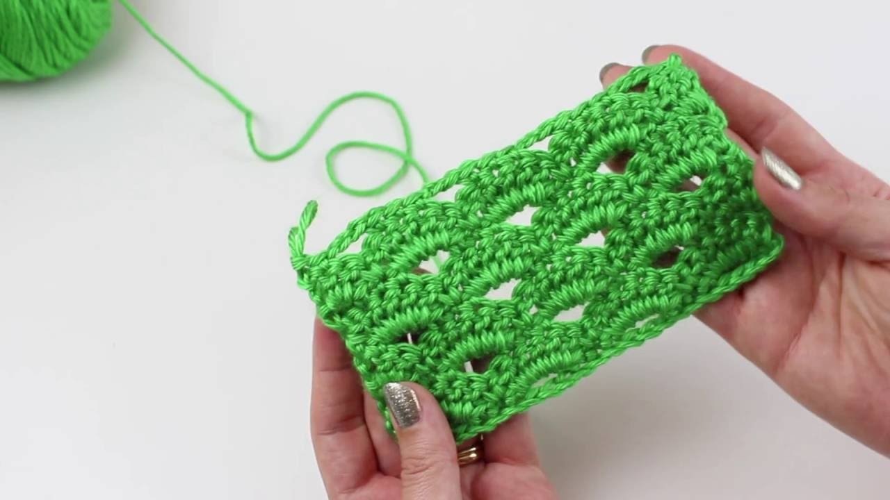 HOW TO CROCHET, THE ARCADE STITCH