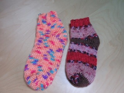 How to knit socks for beginners