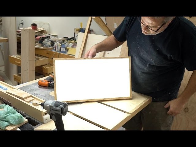 How To Make A Super Bright LED Light Panel (Battery Powered)