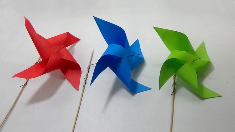 How To Make A Windmill With Paper | Easy And Simple Steps |