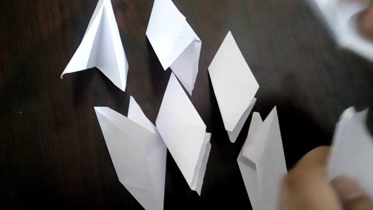How to make easy paper transforming ninja star