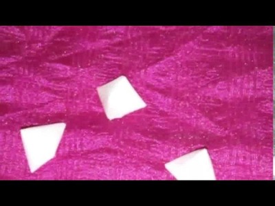 How to make Triangular 3D beads with straw