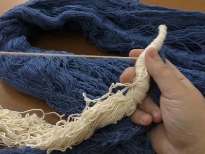 How to prepare yarn, warp and weft for carpet weaving