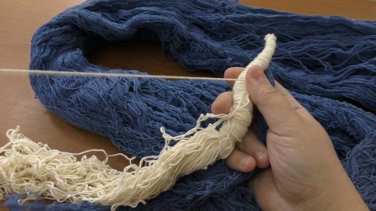 How to prepare yarn, warp and weft for carpet weaving