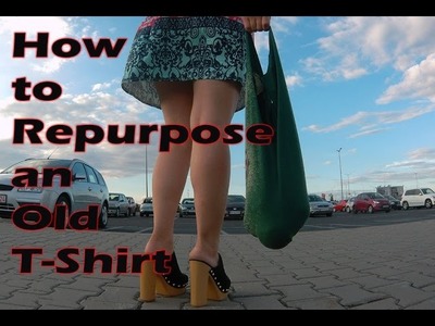 How to reuse your old shirt NO SEW