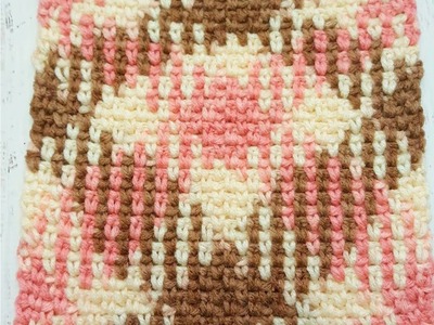Learn to work Yarn Pooling in Crochet