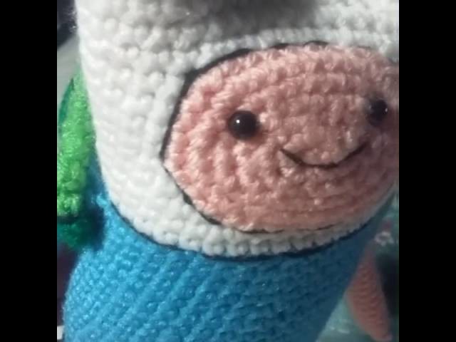 Adventure Time with Finn! The Human! Amigurumi Crochet Doll I Made For My Etsy Shop