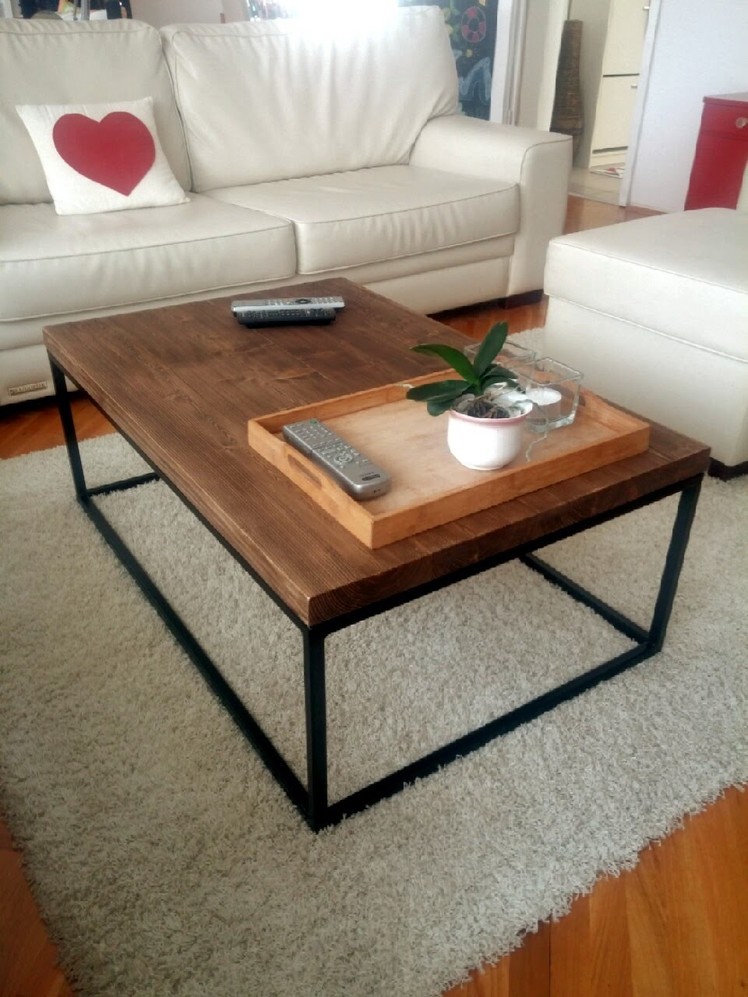 DIY - coffee table - EASY & SIMPLE