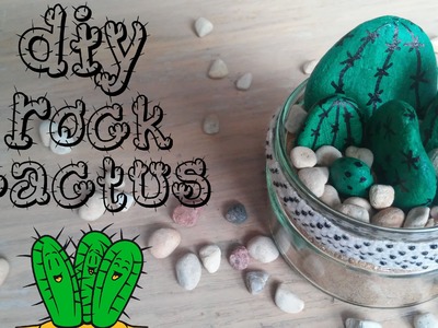 DIY Decor - Easy Rock Cactus Jar | Pinterest.Tumblr Tutorial #3