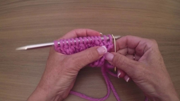 How to do a Tubular Bind Off on a 2 X 2 Ribbing