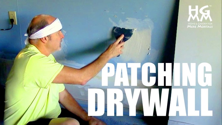 How to fix a hole in drywall
