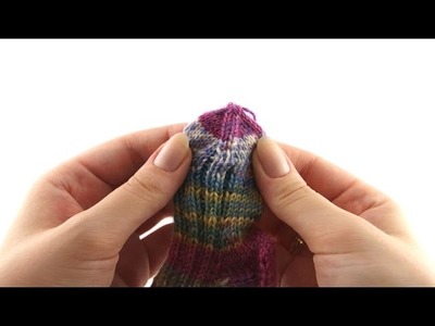 How to Knit Baby Socks #4 Foot & Toes
