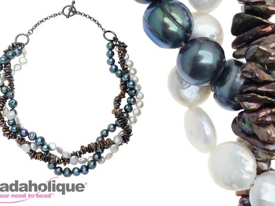 How to Make a Braided Pearl Necklace