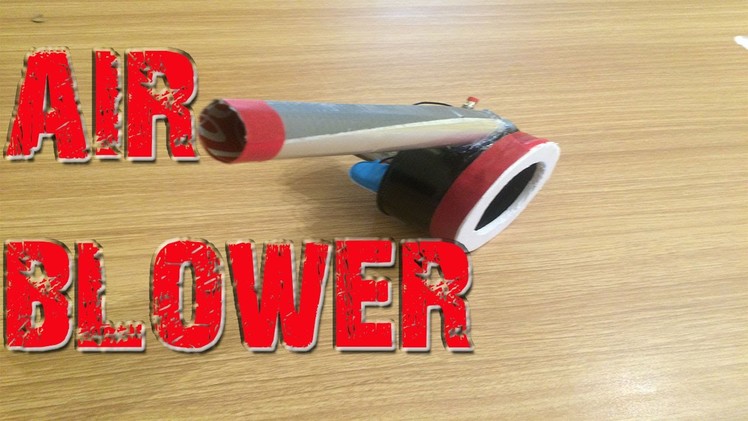 How To Make a Mini Air Blower diy project