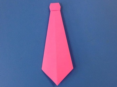 How to make a paper neck tie | Easy origami neck ties for beginners making | DIY-Paper Crafts