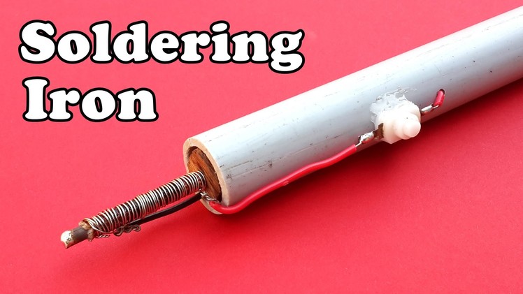 How to Make a Soldering Iron at Home - Easy Tutorials