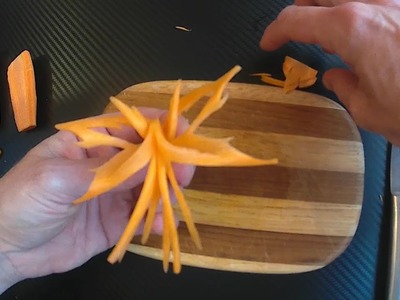 How to make amazing butterfly from carrot- Karotten Schmetterling-Répa pillangó -Zoltan Istella