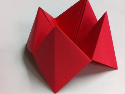 How To Make An Origami Fortune Teller! [EASY]