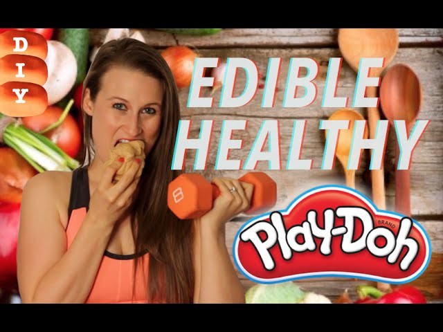 How To Make Edible Healthy Play-Doh - Protein Packed Play Toys!