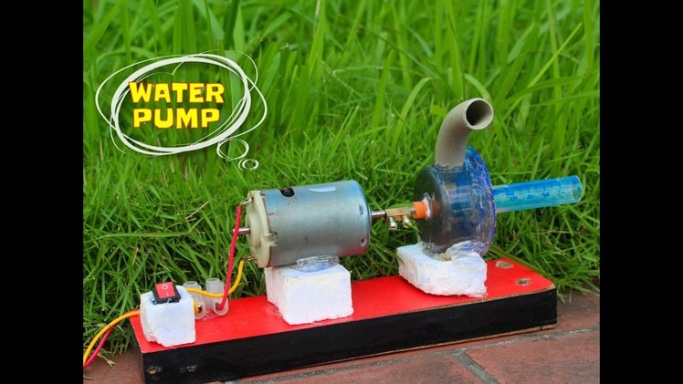 How to make  High Power Mini Water Pump at home - Mini Centrifugal Pump