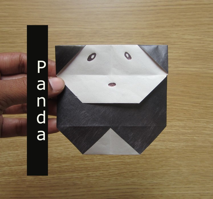 How to make Paper Panda | Panda PaperCraft | Origami Panda Tutorial