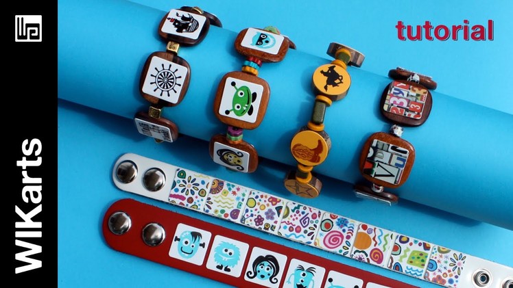 WIKarts Tutorial: Create Coffee Sticker Bracelets, Earrings, & Necklaces