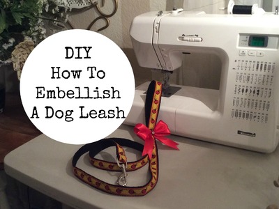 DIY | How to Embellish a Dog Leash