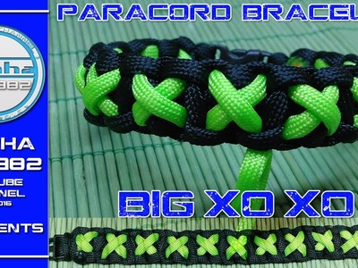 EPIC How to make Paracord Bracelet Xo Xo 2016 2017 by WoE