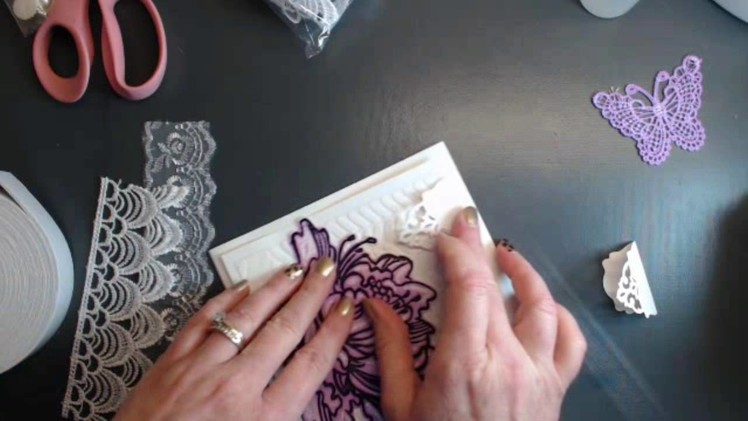 How I use Shabby is Chic to decorate CARDS!