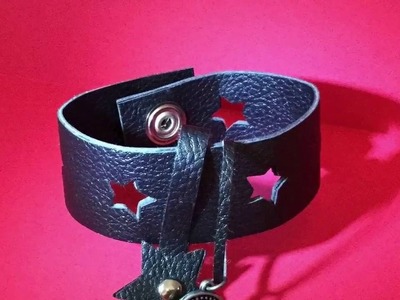 'HOW TO' ANOTHER FUN BRACELET WITH CRICUT FAUX LEATHER