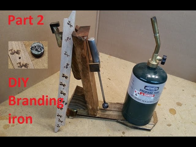 How to build a branding iron DIY branding iron with stand