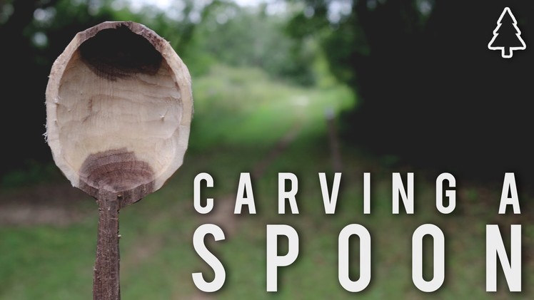 How to Carve a Spoon in the Woods - Bushcraft