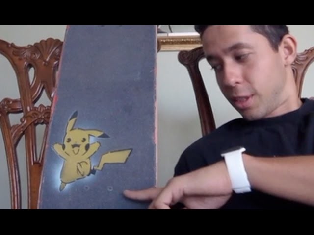 How To Customize Your Grip Tape (Pikachu)