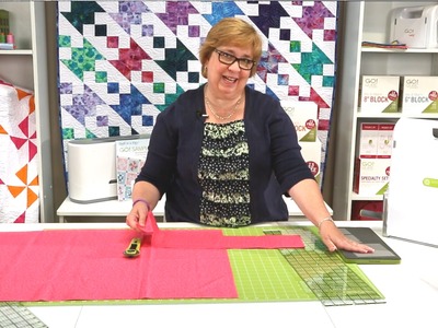 How to Cut Width of Fabric Strips for AccuQuilt GO! Dies (Quick Tips)