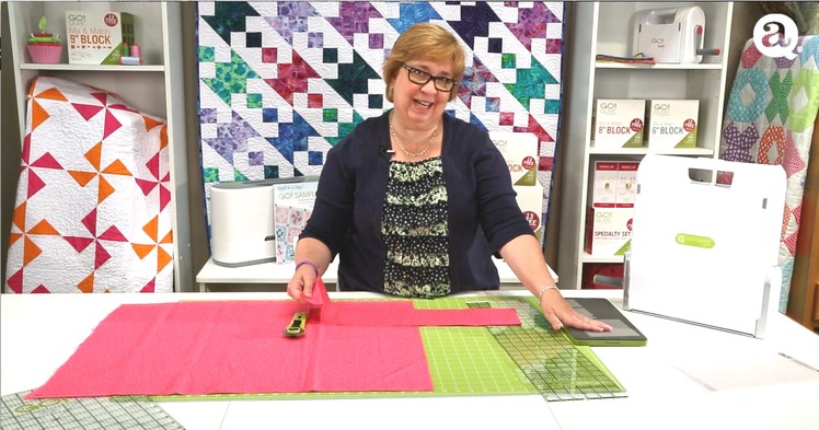 How to Cut Width of Fabric Strips for AccuQuilt GO! Dies (Quick Tips)