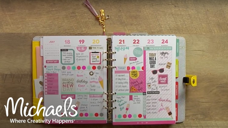 How To Decorate Your Planner | Michaels