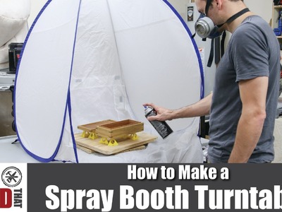 How to Make a $5 DIY Spray Booth Turntable