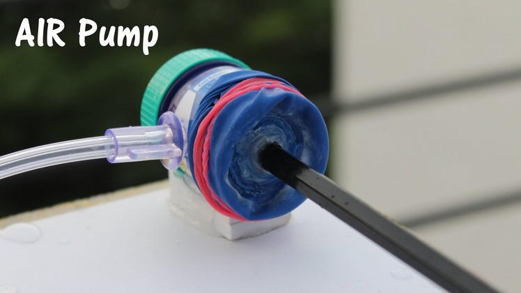 How to Make a Air Pump - For home Aquarium