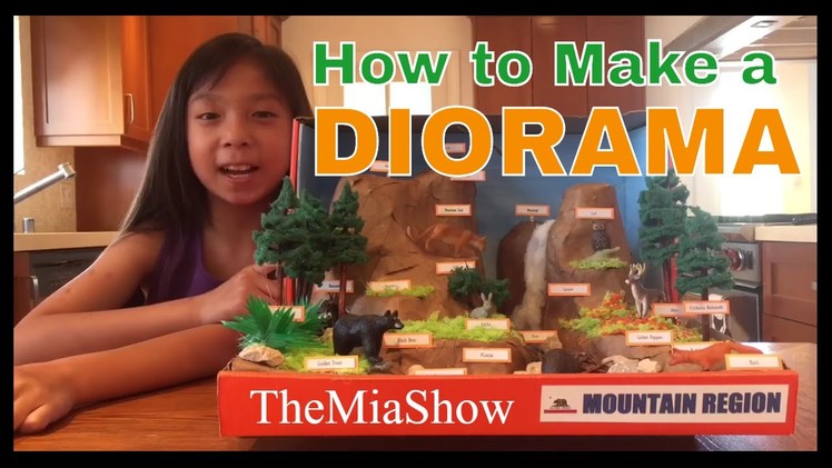 How to Make a Diorama - Awesome Tips!
