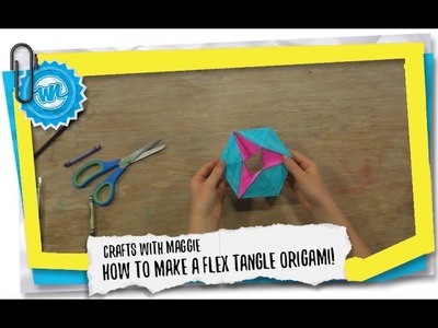 How to Make a Flex Tangle Origami! | Maggie's Crafts