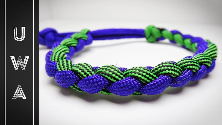How to make a Four Strand Round Paracord Bracelet [MAD MAX STYLE]