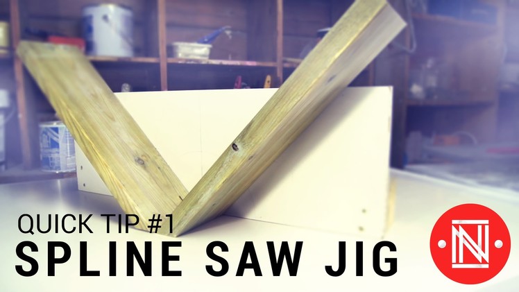 How to Make a Miter Spline Joint Jig (Quick Tip #1)