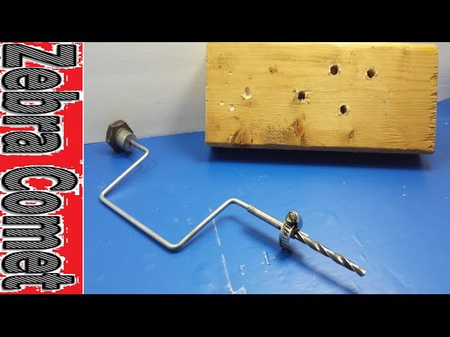 How To Make A Simple Hand Drill (Very Effective!)