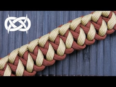 How to make a Slanted Solomon Paracord Bracelet