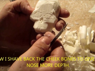 HOW TO MAKE A SOAP CARVING WITH DAVE ZACHARY (SKULL)
