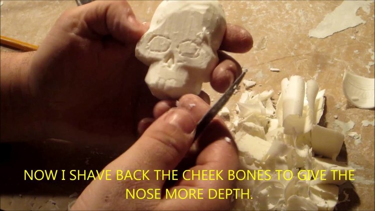HOW TO MAKE A SOAP CARVING WITH DAVE ZACHARY (SKULL)