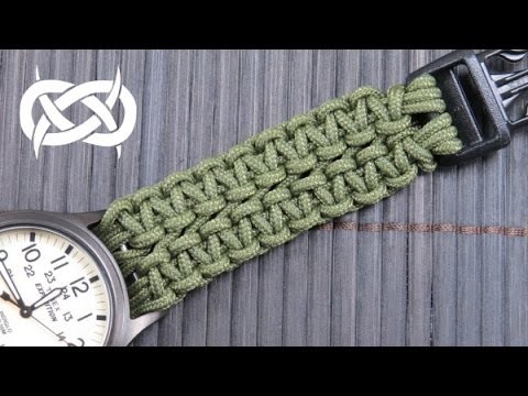 How to make a Wide Solomon Paracord Watch Band