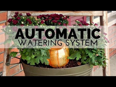 How to Make an Automatic Watering System for Mums