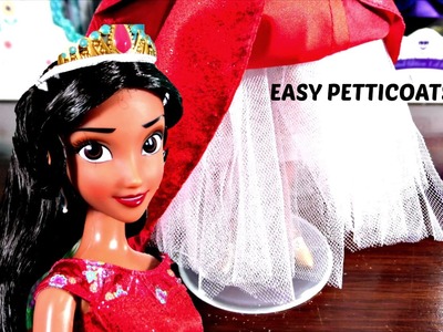 How to Make an Easy No Sew Doll Petticoat 2