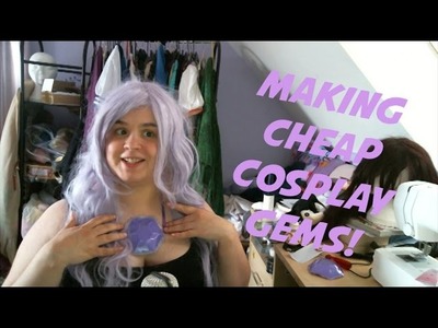 How to make cheap Steven Universe Gems for Cosplay